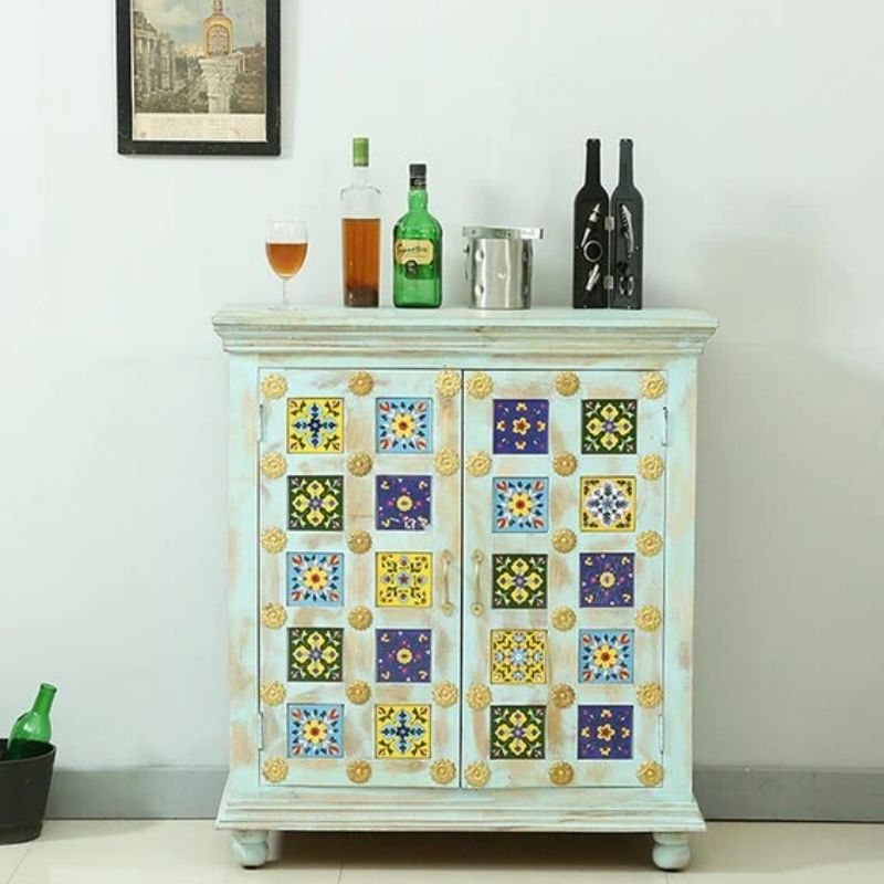 Siramika deals bar cabinet